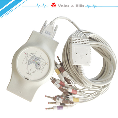 Grey Ambulatory EEG Recorder Automatically Monitor / Analysis ECG Device