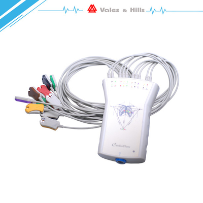 12 Channel Stress Test Exercise Ecg Machine USB Cable Data Transmission