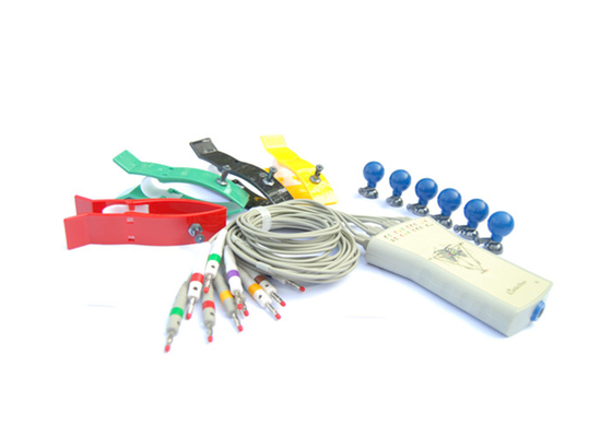 Simultaneous 12 Lead Handheld Ecg Machine Small Fan Type Grey Recorder