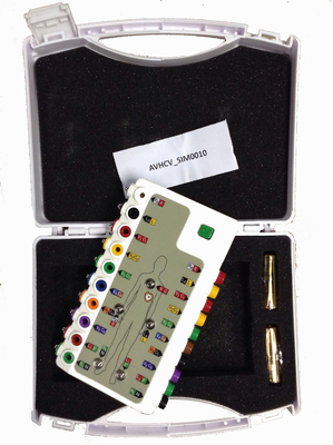 Excellent ECG Simulator PS 420 Portable Multi - Function ECG Machine White Color