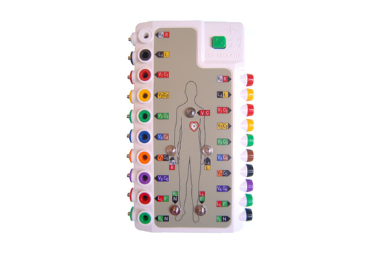 Trình mô phỏng bệnh nhân ECG cho màn hình trắng rung tâm nhĩ cho kết nối Bluetooth của iOS