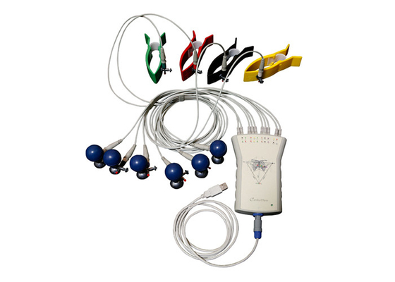 12 Máy theo dõi cầm tay Ecg Máy cầm tay cầm tay có độ phân giải 0,4uV