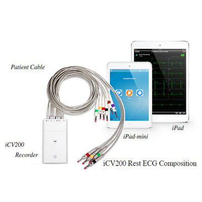 Pin iPhone iPad ABS Bluetooth 12 Lead Ecg
