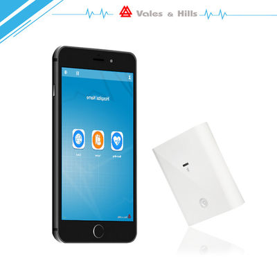Máy điện tâm đồ Bluetooth 12 kênh 2 pin AA tiêu chuẩn