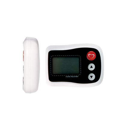 Máy ghi âm LCD cấp cứu mini màu trắng với thiết bị đo điện tâm đồ 12 kênh và 3 kênh